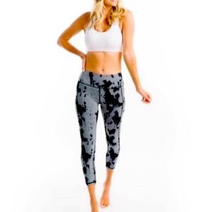 ZYIA Slate Oxidation Soft n Snug Hi-Rise leggings size 6-8 Brand New